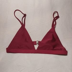 Zaful Red Bikini Top